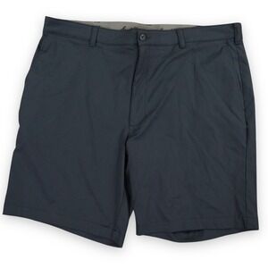 Ben Hogan Golf Shorts Men's 46 Gray Flat Front‎ Performance Polyester Stretch